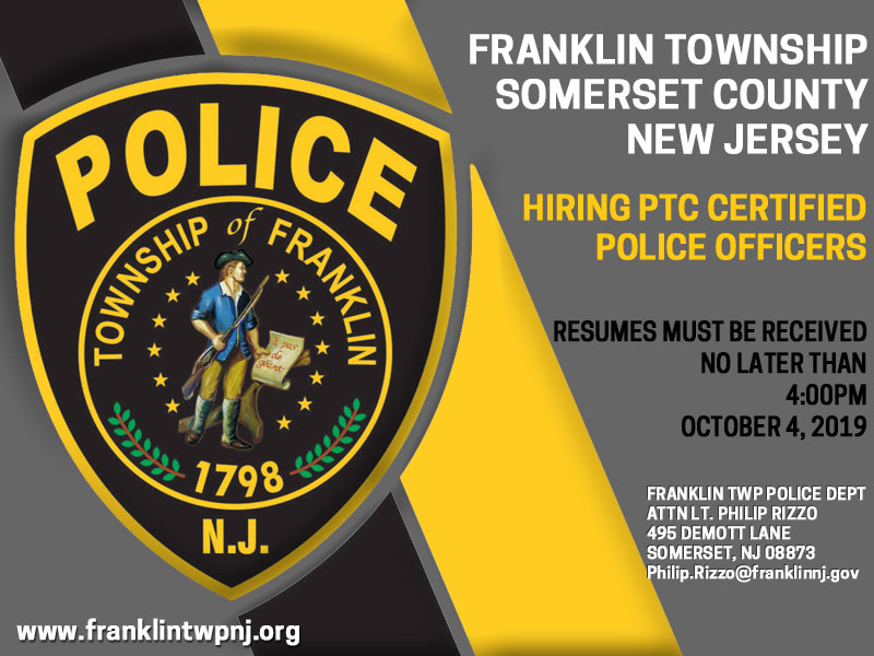 franklin township nj police