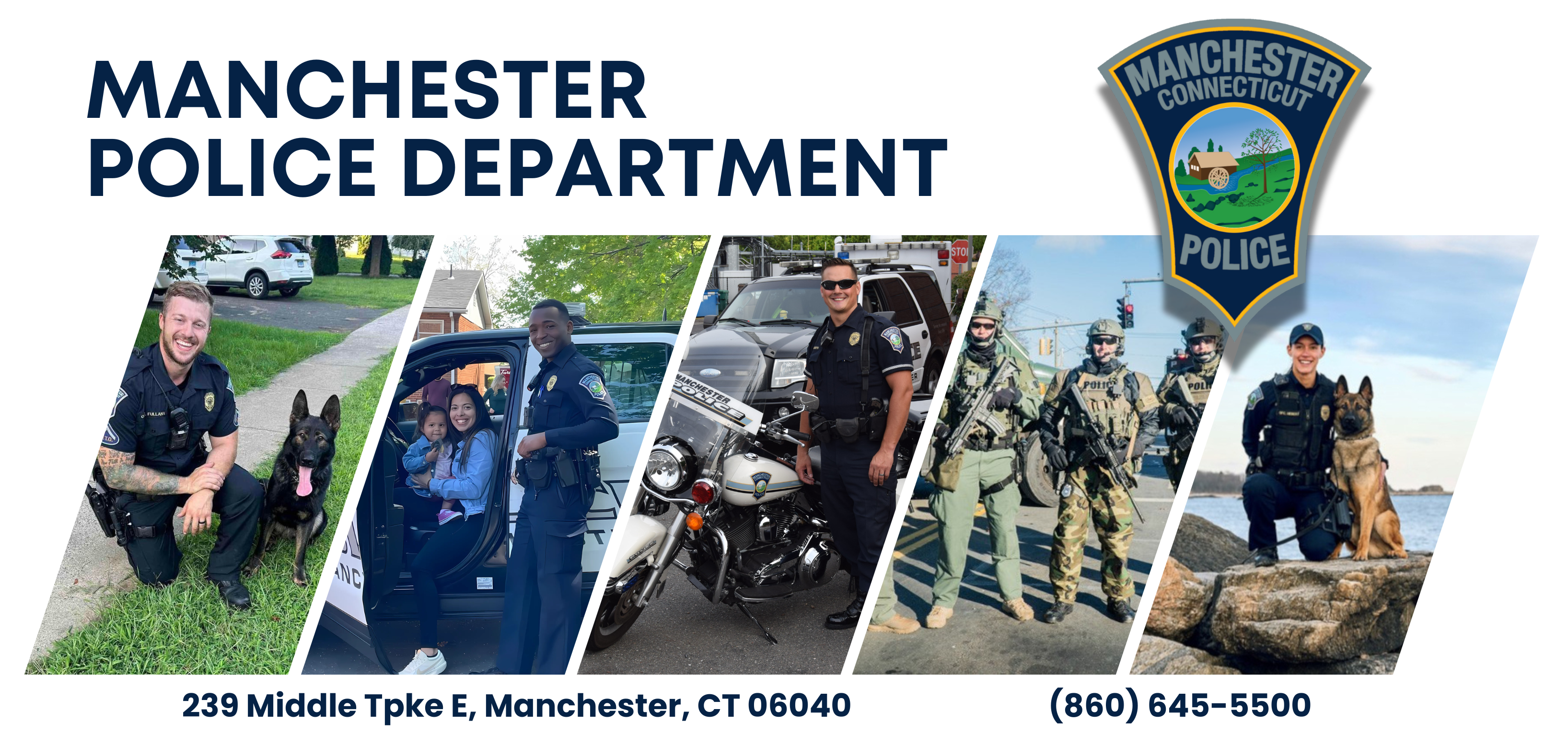 Manchester Police Department, CT Police Jobs