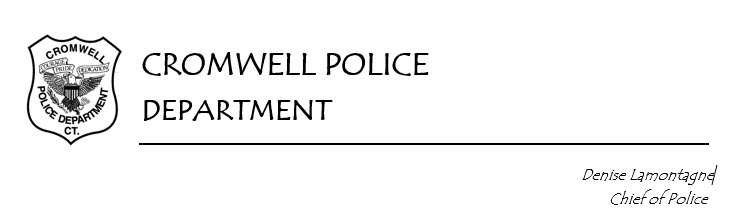 Cromwell Police Department, CT Police Jobs