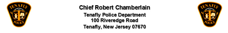 Tenafly Police Department, NJ Police Jobs