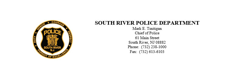 South River Police Department, NJ Police Jobs