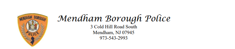 Mendham Borough Police Department , NJ Police Jobs